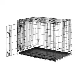 Double Door 36 inch Pet Cage - Large