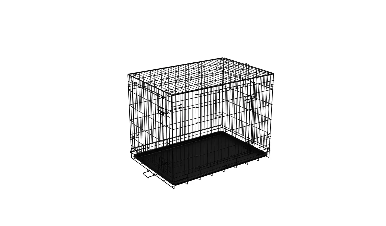 Double Door 36 inch Pet Cage - Large