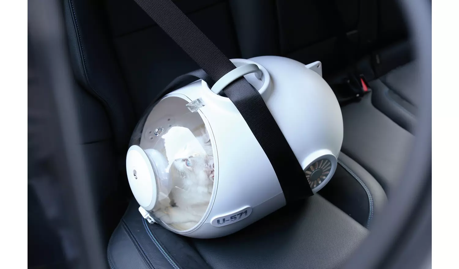 M-PETS Submarine Pet Carrier - White